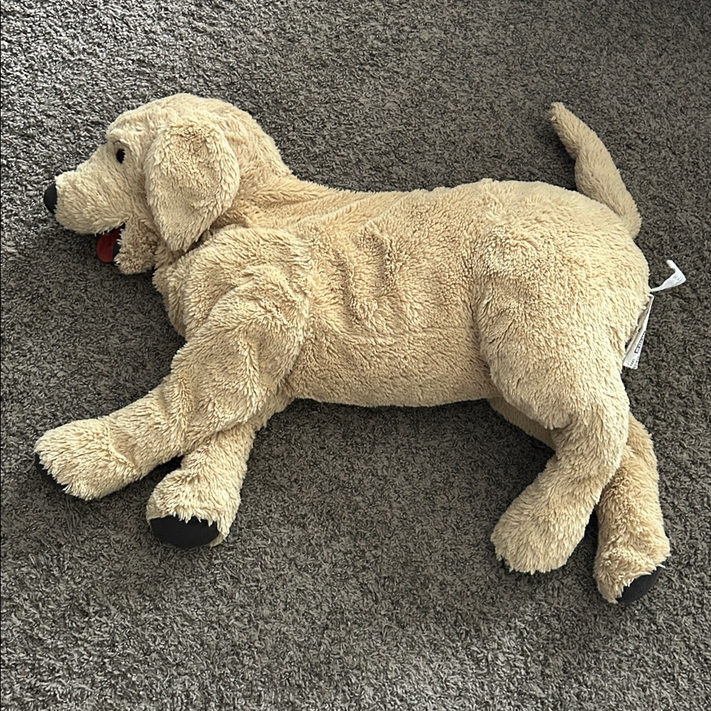 Ikea GOSIG GOLDEN Jumbo Plush Dog Toy